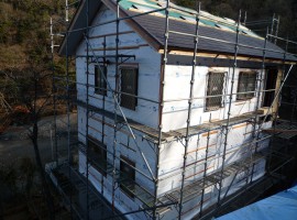 熱海市　網代　Ａ邸新築工事